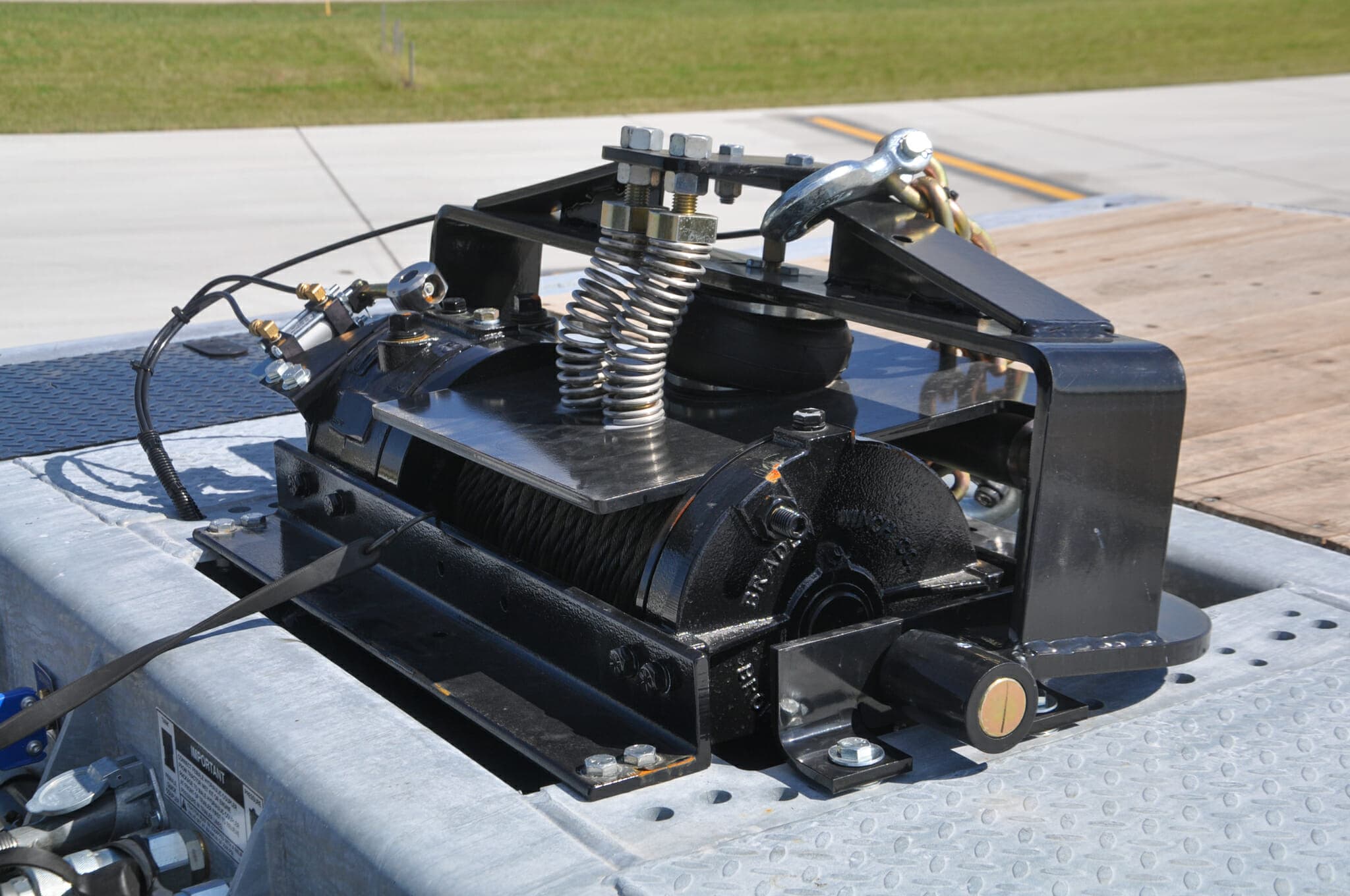 455 Traveling Axle Trailer trailer