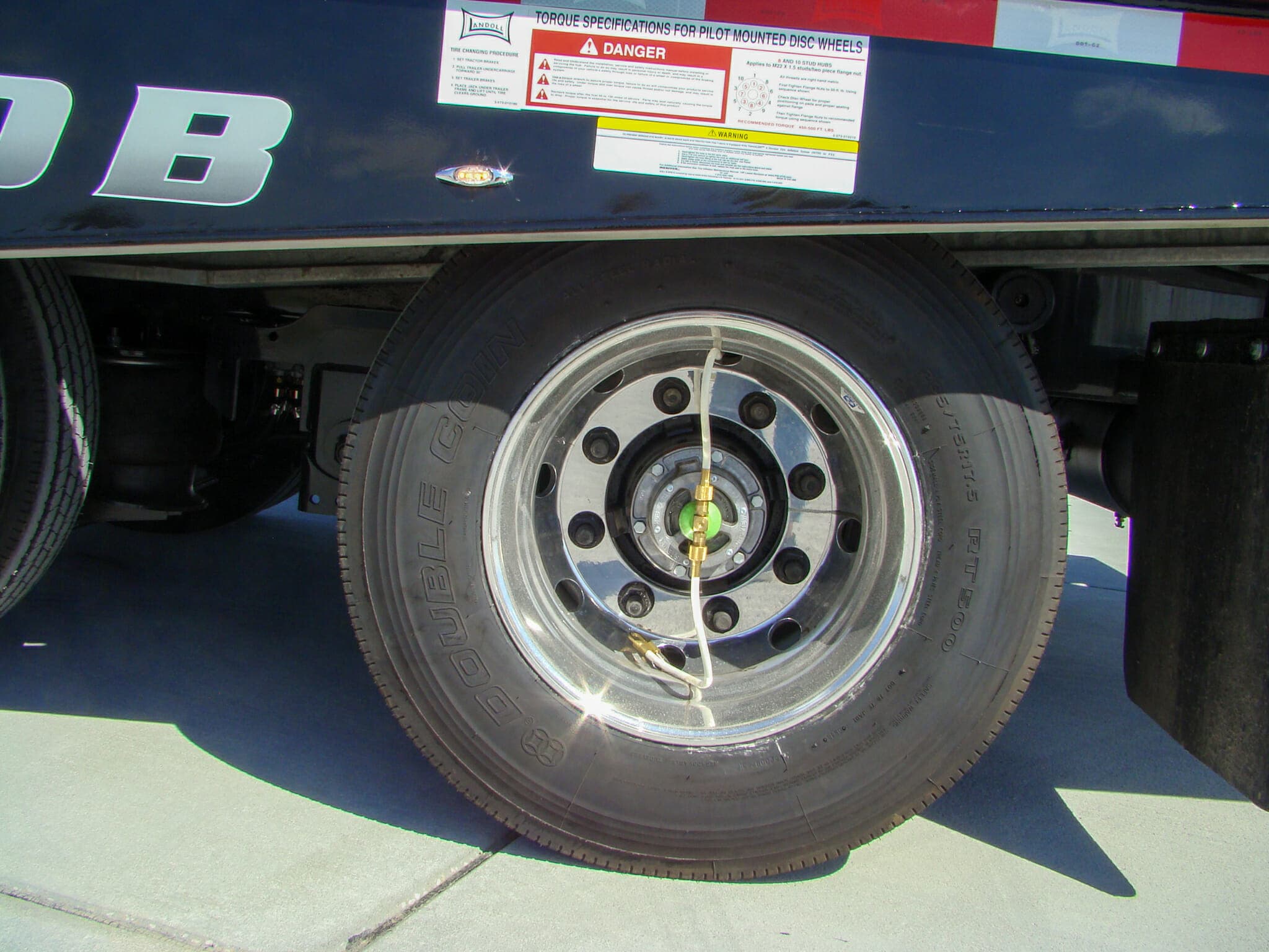 455 Traveling Axle Trailer trailer