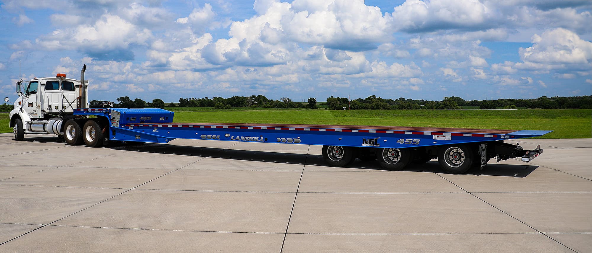 455 Traveling Axle Trailer trailer