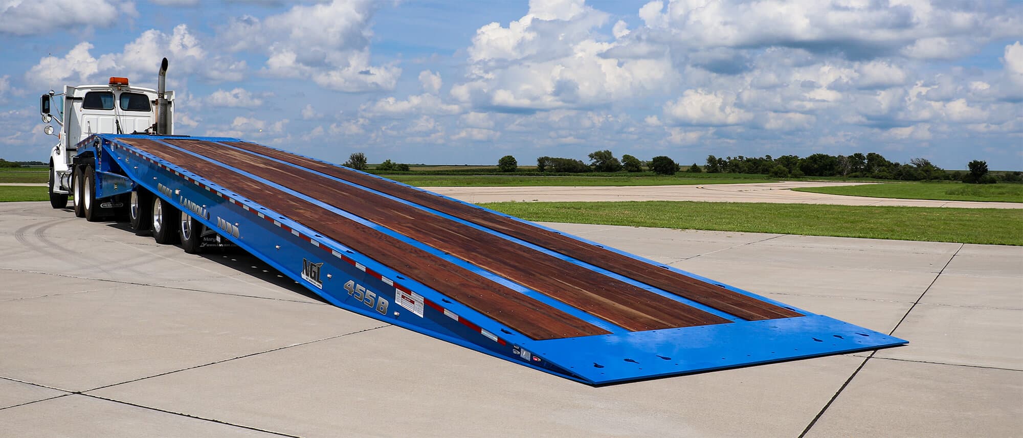 455 Traveling Axle Trailer trailer