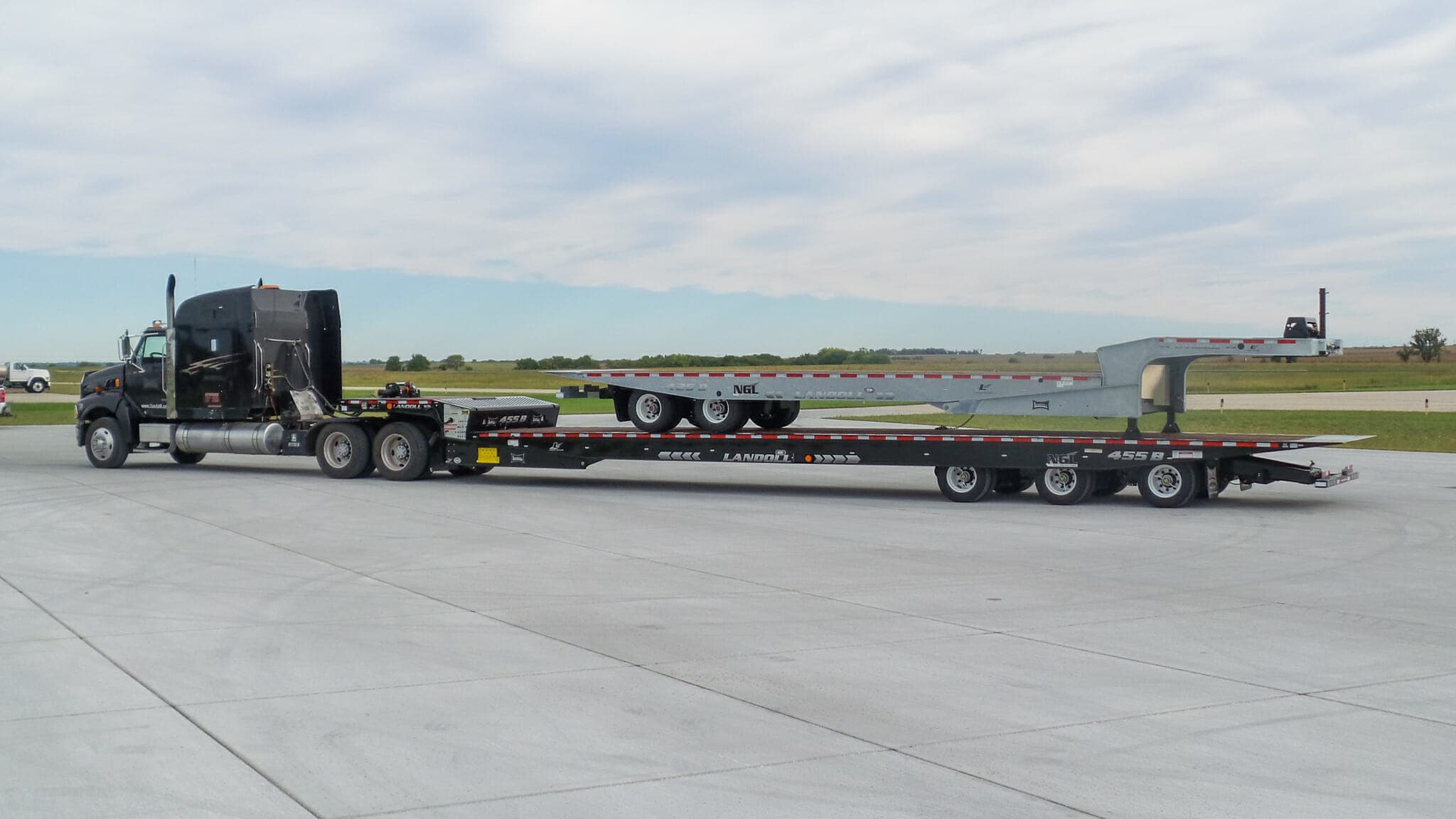455 Traveling Axle Trailer trailer