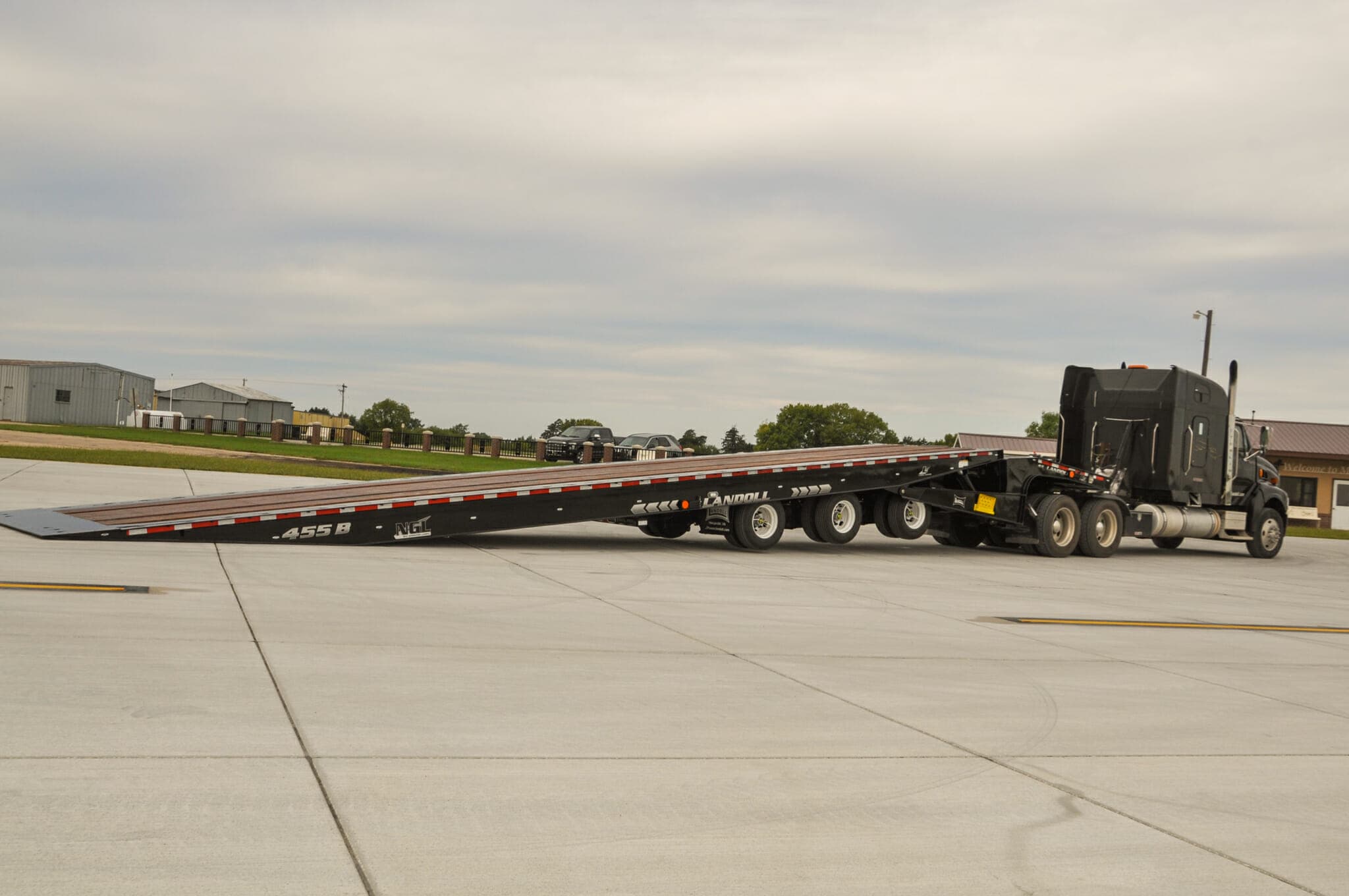 455 Traveling Axle Trailer trailer