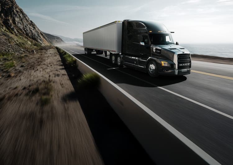 Pioneer Mack truck