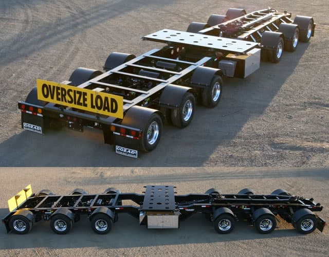Cozad 60 Ton 6-Axle Steering Dolly