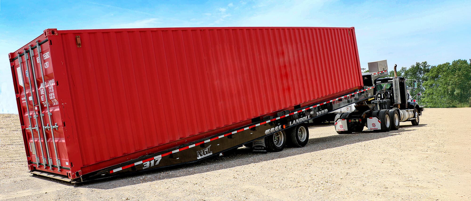 317 Traveling Axle Trailer trailer