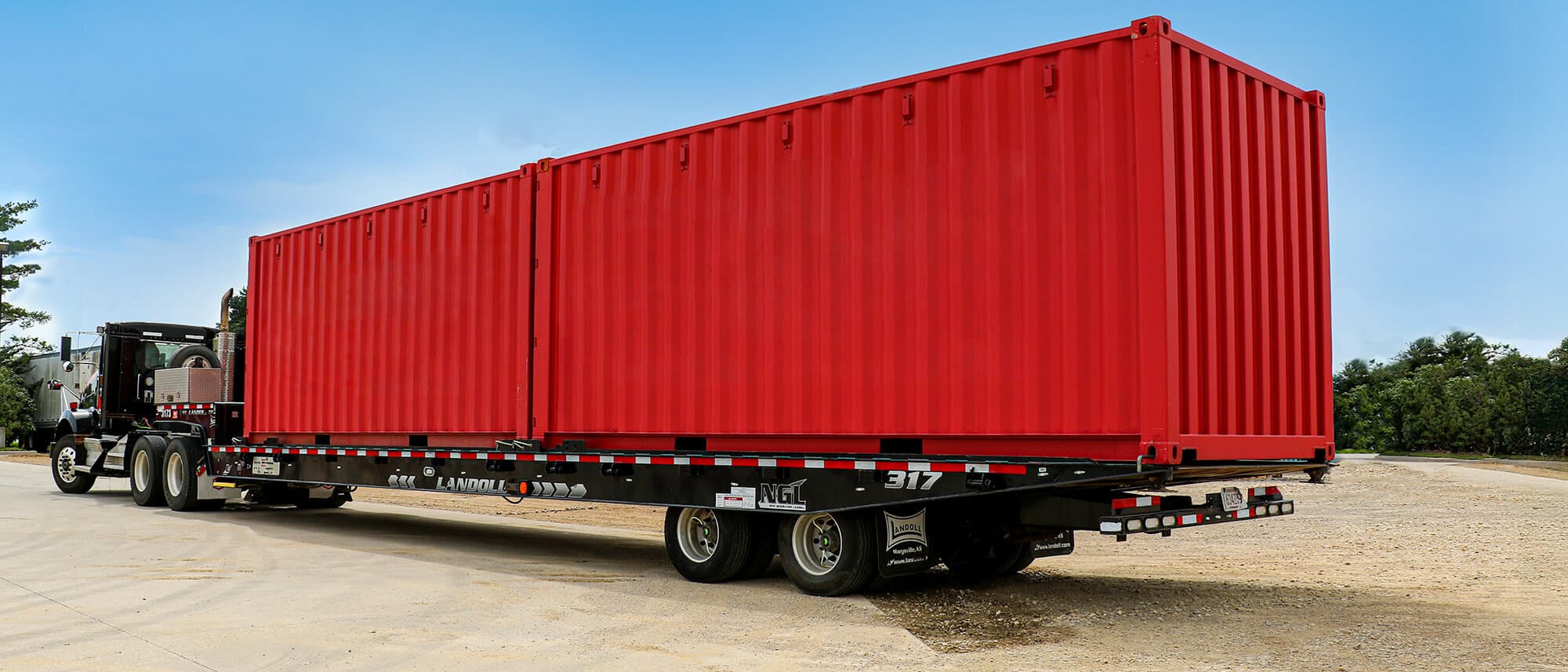 317 Traveling Axle Trailer trailer