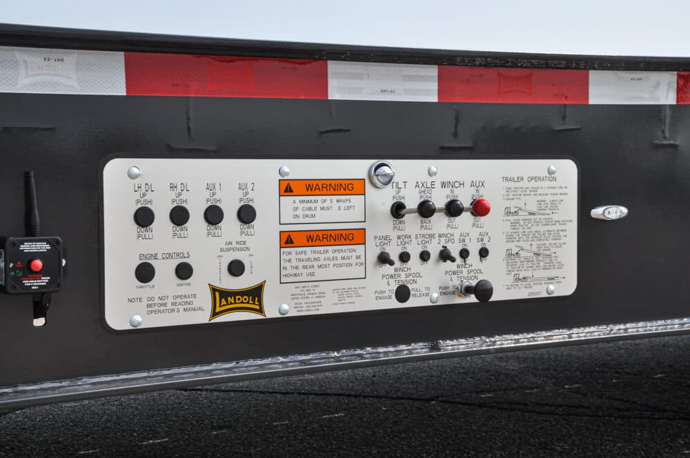 317 Traveling Axle Trailer trailer