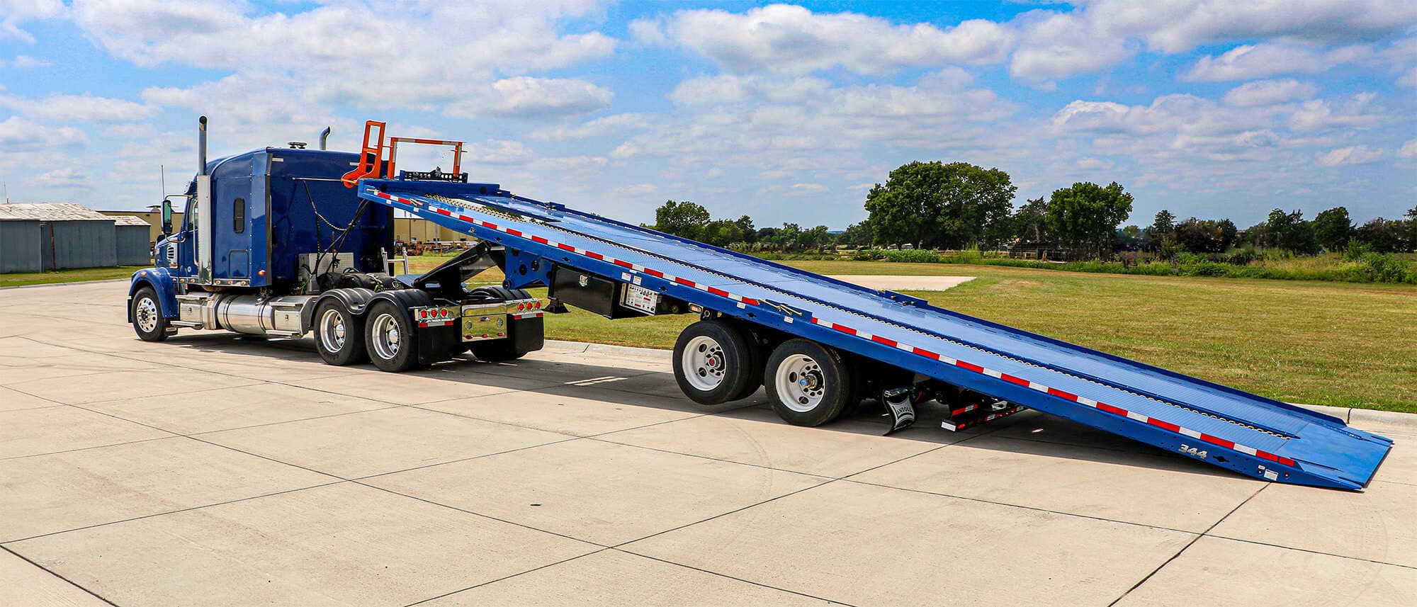 344 Traveling Axle Trailer trailer