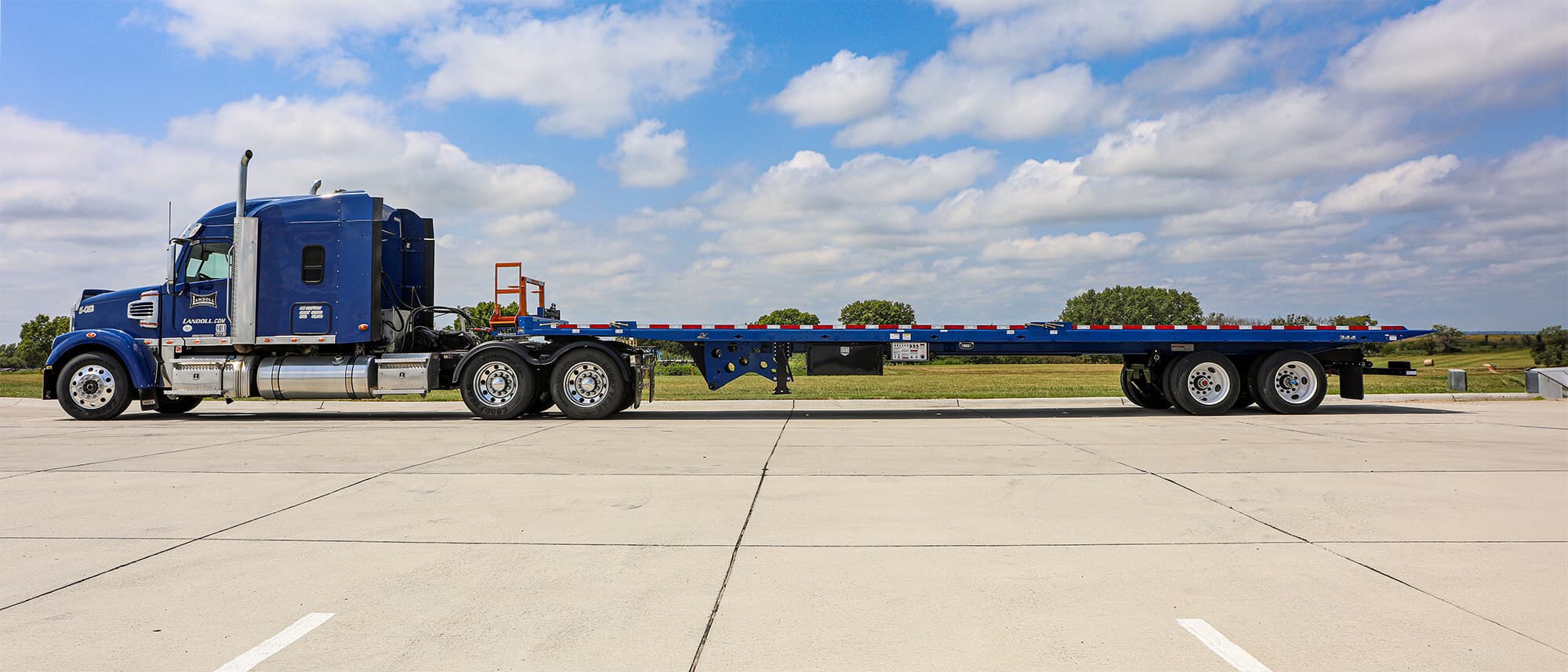 344 Traveling Axle Trailer trailer