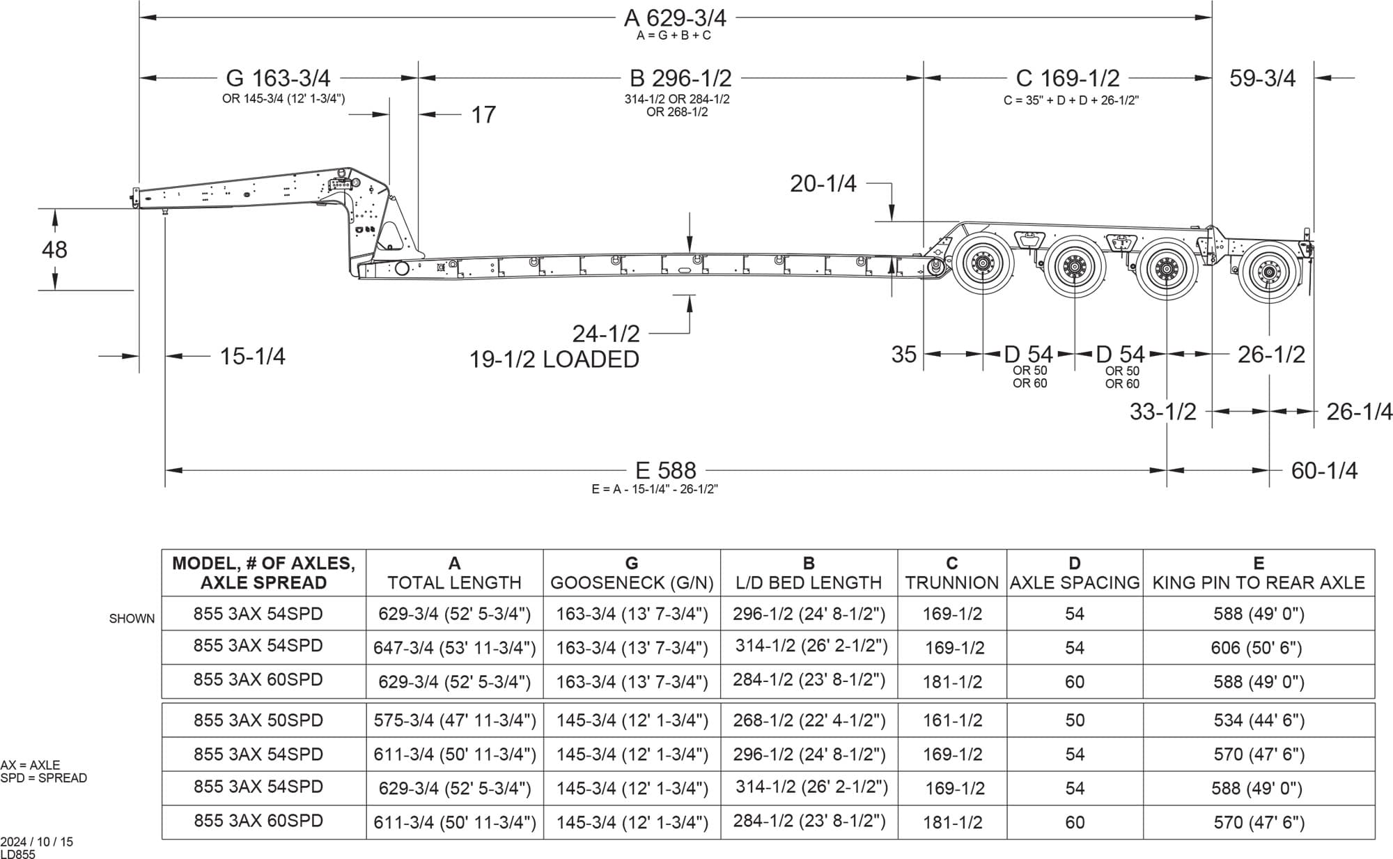 855 Detachable Trailer trailer